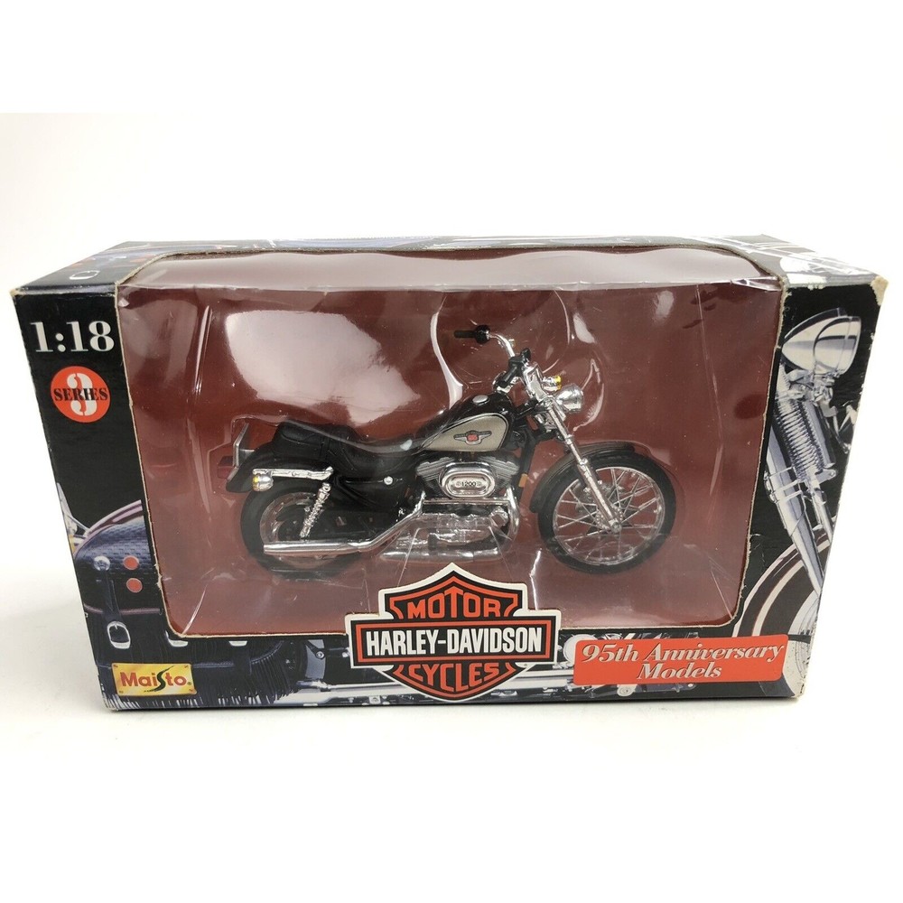 1998 Maisto FLHT electra glide Harley Davidson 1:18 model brand new series 3